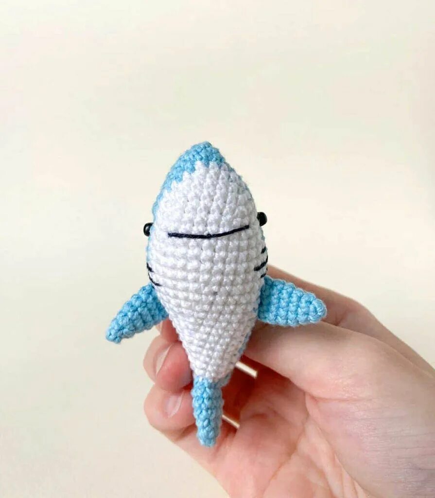 Акула крючком схема Amigurumi Shark Crochet Free Pattern - Free Crochet Patterns Crocheted shark pat