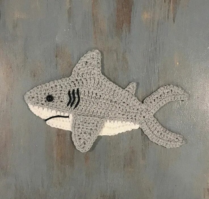 Акула крючком схема Crochet Pattern INSTANT PDF DOWNLOAD Crochet Shark Pattern Shark Shark Pattern G