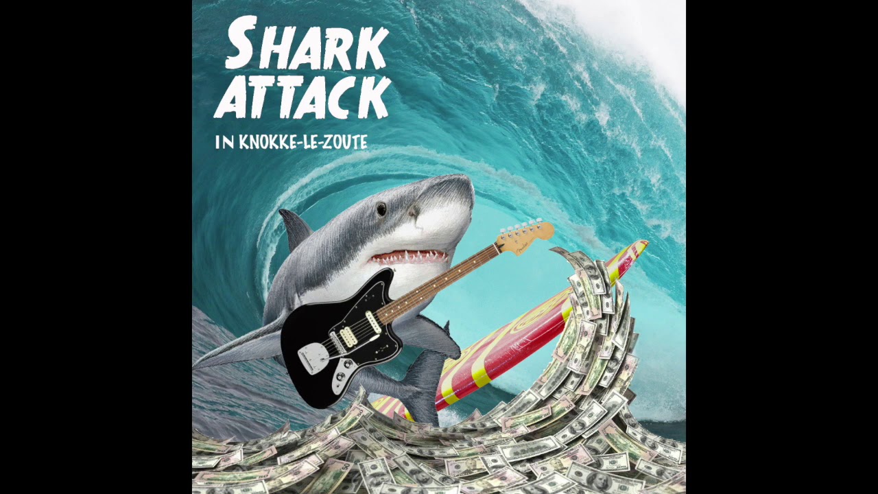 Акула песни фото Surf music Shark Attack in Knokke-Le-Zoute - YouTube