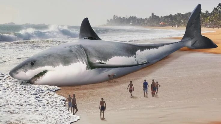 Акула сейчас фото Did Great White Sharks Cause The Extinction of The Megalodon? - For Scuba Divers