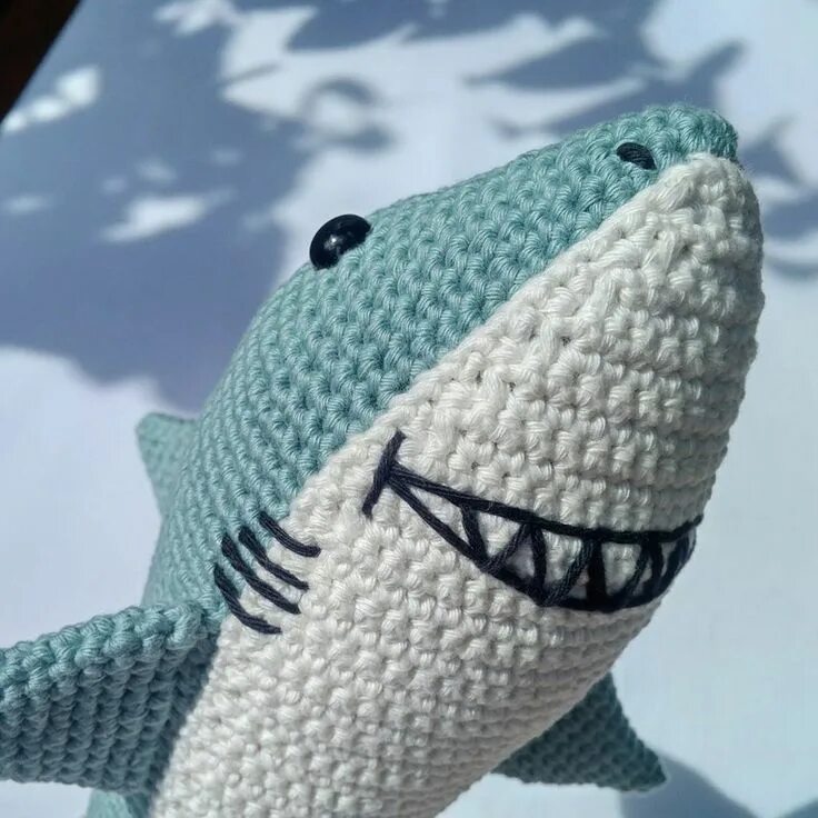 Акула схема вязания крючком Shark Crochet Pattern Shane the Shark Pattern PDF in US and UK Terms Shark Toy C