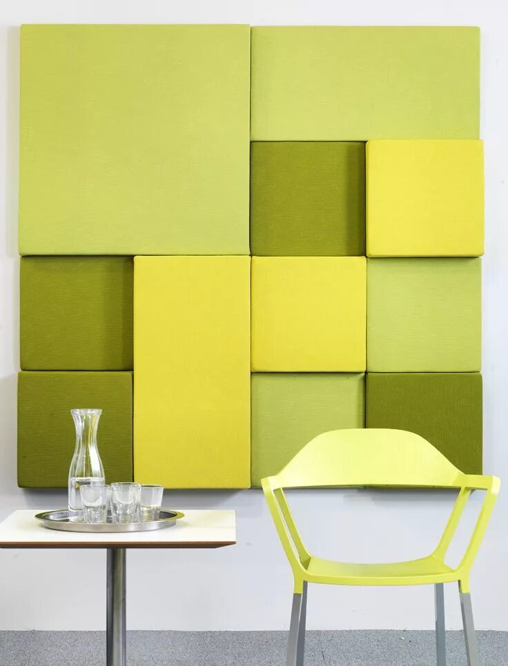 Акустические панели для стен в интерьере PANNEAU ACOUSTIQUE FREQUENCY WALL - JOHANSON DESIGN Акустические панели, Обшивка