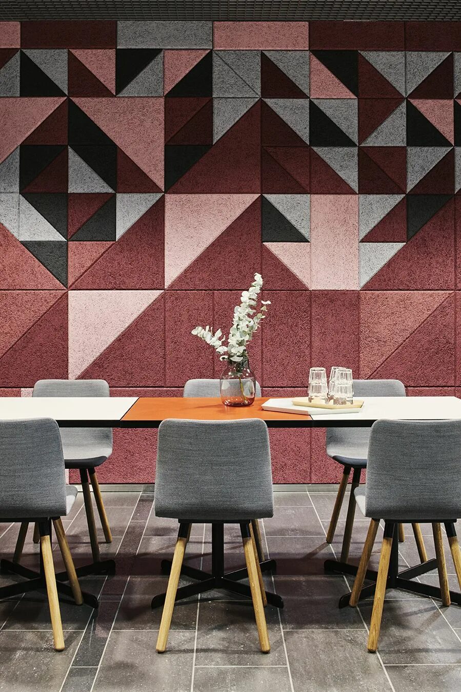 Акустические панели для стен в интерьере BAUX - Project - OPUS Business Park Helsinki - A Unique Space - Image-4 Acoustic