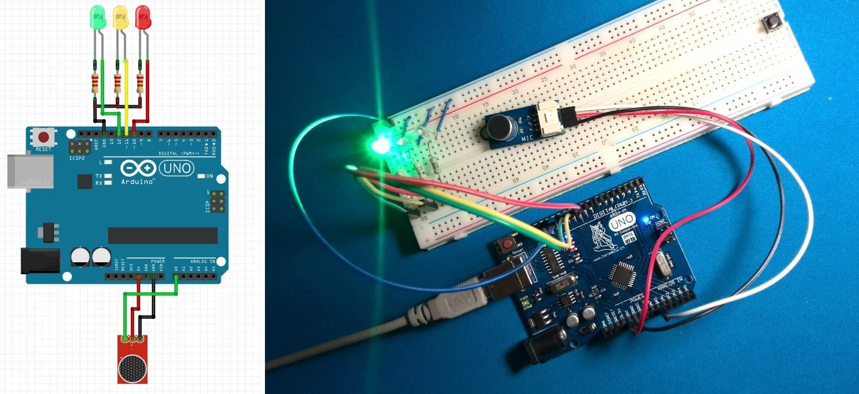 Акустический датчик подключение Как подключить датчик звука (микрофон) к Arduino - Блог об Arduino, ПЛИС и совре