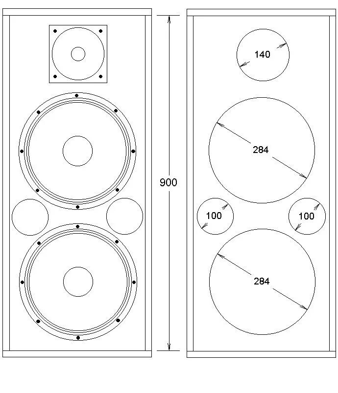 Акустика для дома своими руками чертежи Speakerplans.com Speaker box design, Speaker plans, Subwoofer box design