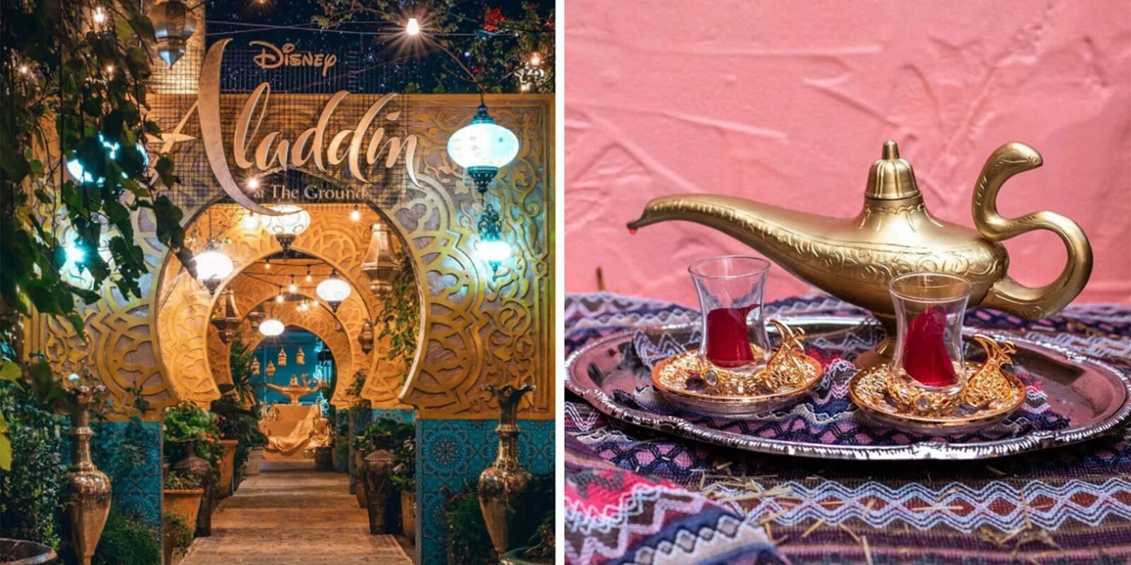 Аладдин комсомольская ул 235 фото This Aladdin-Themed Café And Bar Serves Drinks Out Of A Magic Lamp Themed cafes,