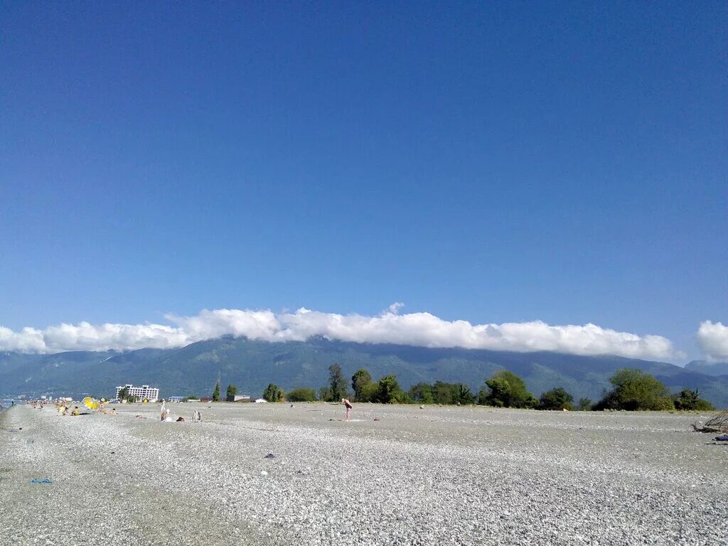 Алахадзе фото пляжа Пляж, пляж, Абхазия, Гагрский район, село Алахадзы - Яндекс.Карты