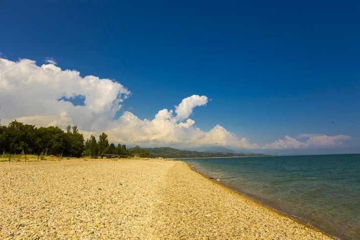 Алахадзе фото пляжа Абхазия, Гудаута Отели, Отель, Путешествия