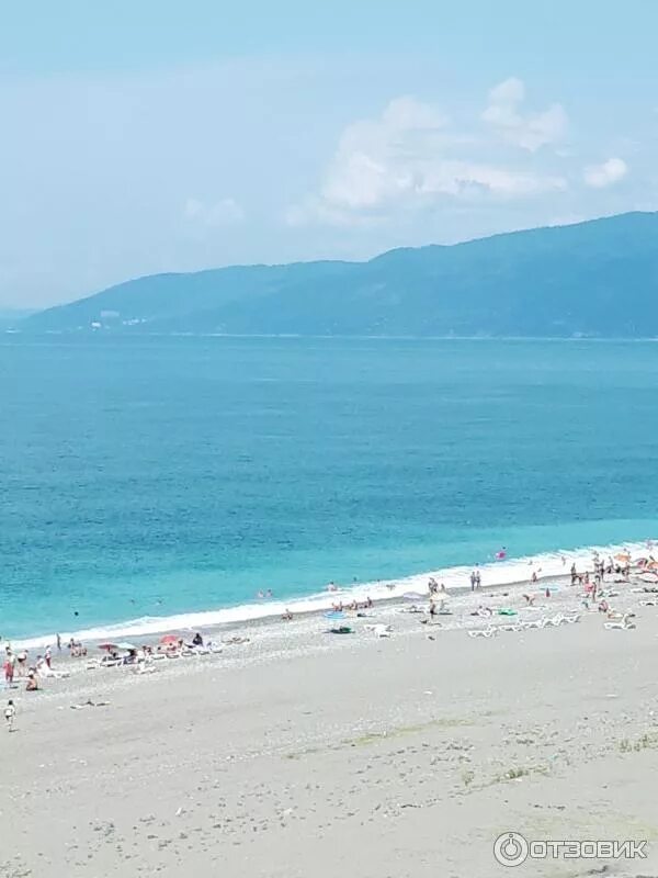 Алахадзе фото пляжа Отзыв о Отель Paradise Beach 4* (Абхазия, п.Алахадзы) уютный светлый отель