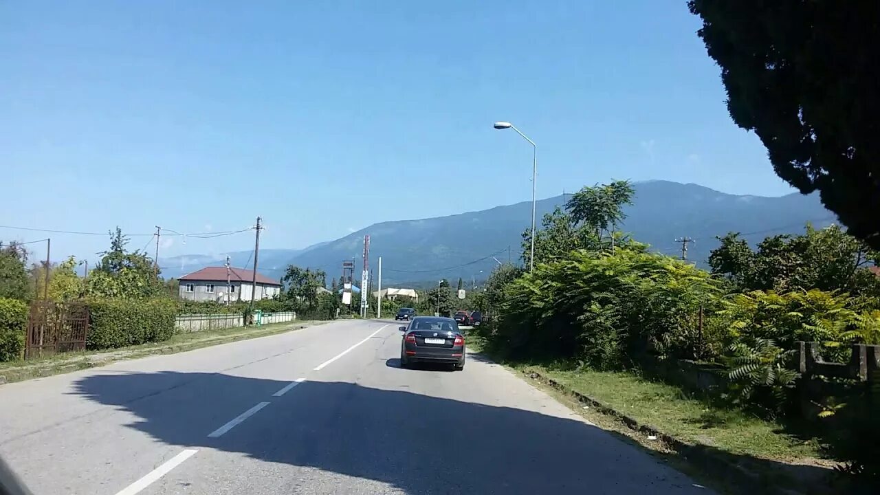 Алахадзе фото поселка Цитрусовый совхоз - Алахадзы. Авто маршрут. Абхазия - YouTube
