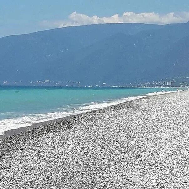 Алахадзы абхазия фото поселка и пляжа Пицунда село алахадзы