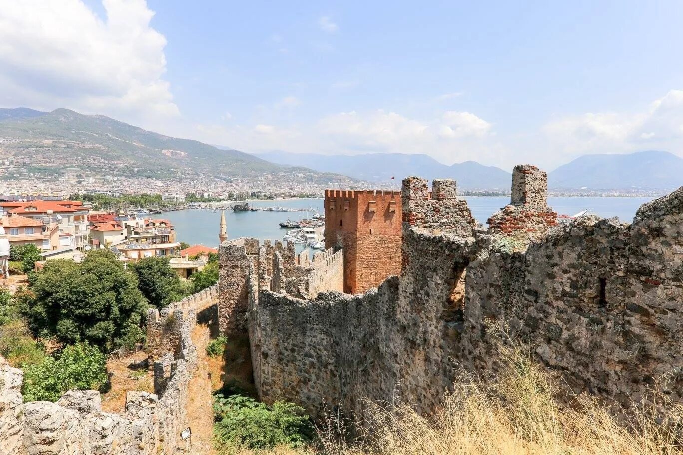 Алания город в турции достопримечательности фото Visit-Alanya-Red-tower-alanya-castle-ehmedek-046 - Visit Alanya - Final Destinat