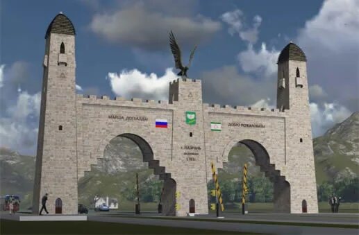 Аланские ворота республика ингушетия назрановский район фото Правозащитная карта России