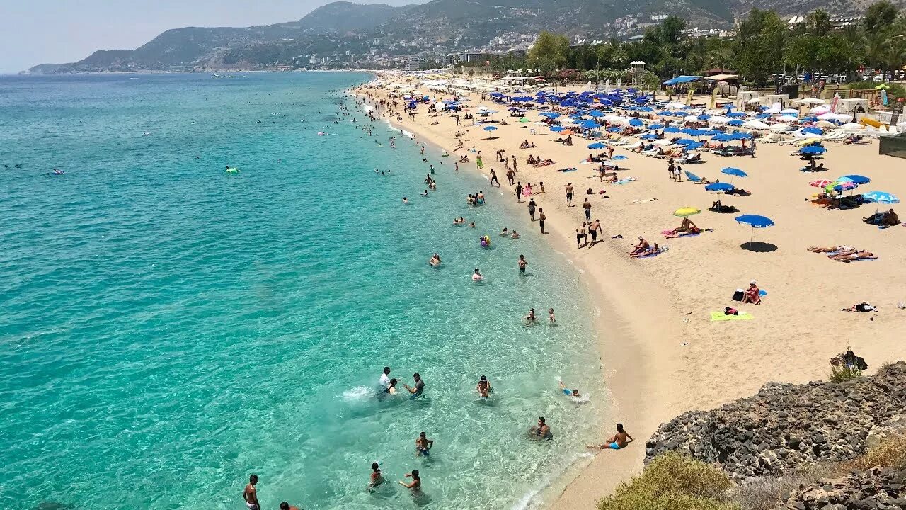 Аланья пляж клеопатры фото Alanya Cleopatrabeach - YouTube
