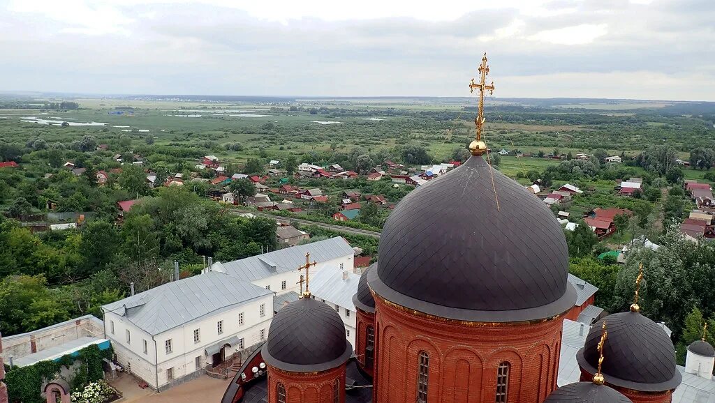 Алатырь чувашская республика фото A view from the men monastery to the city of Alatyr, Chuva. Flickr