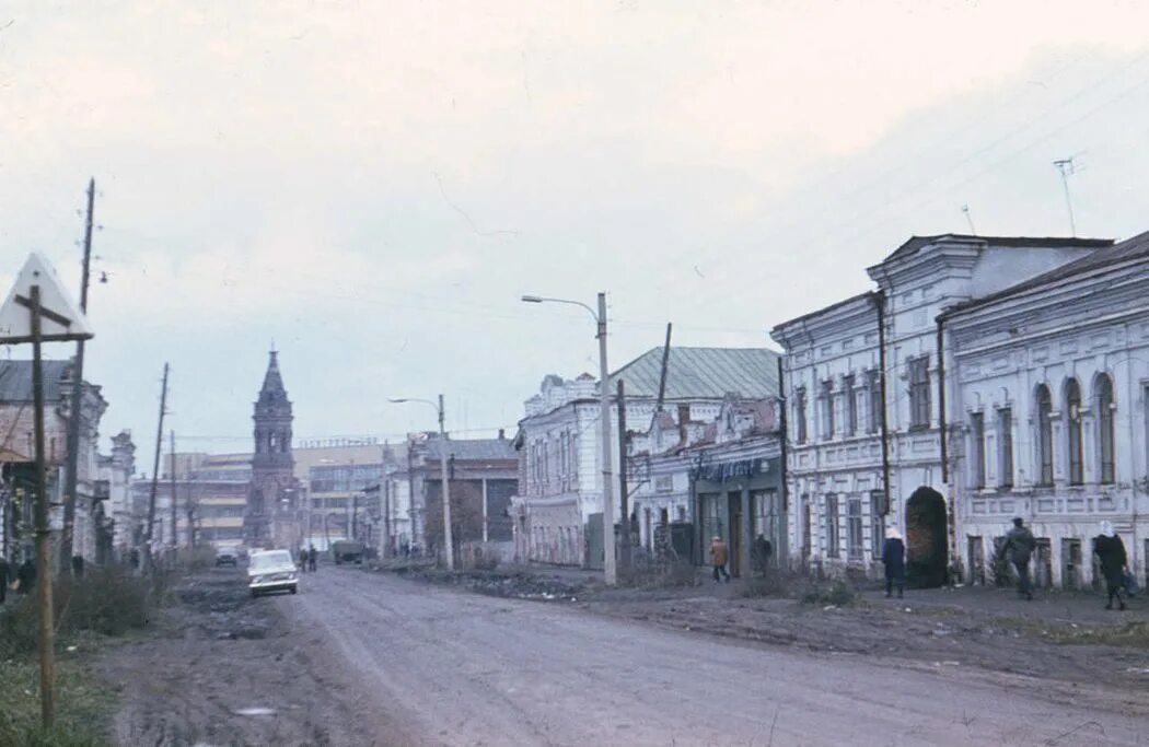 Алатырь фото улиц Алатырь, улица Ленина. 1980