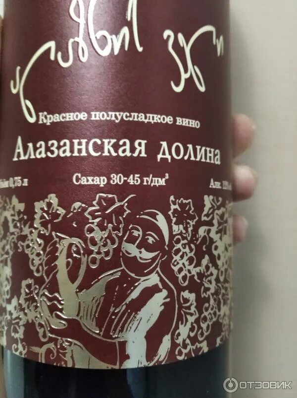 Алазанская долина шенкурский пр 14 фото Отзыв о Вино красное полусладкое Askaneli Brothers "Алазанская долина" А грузины