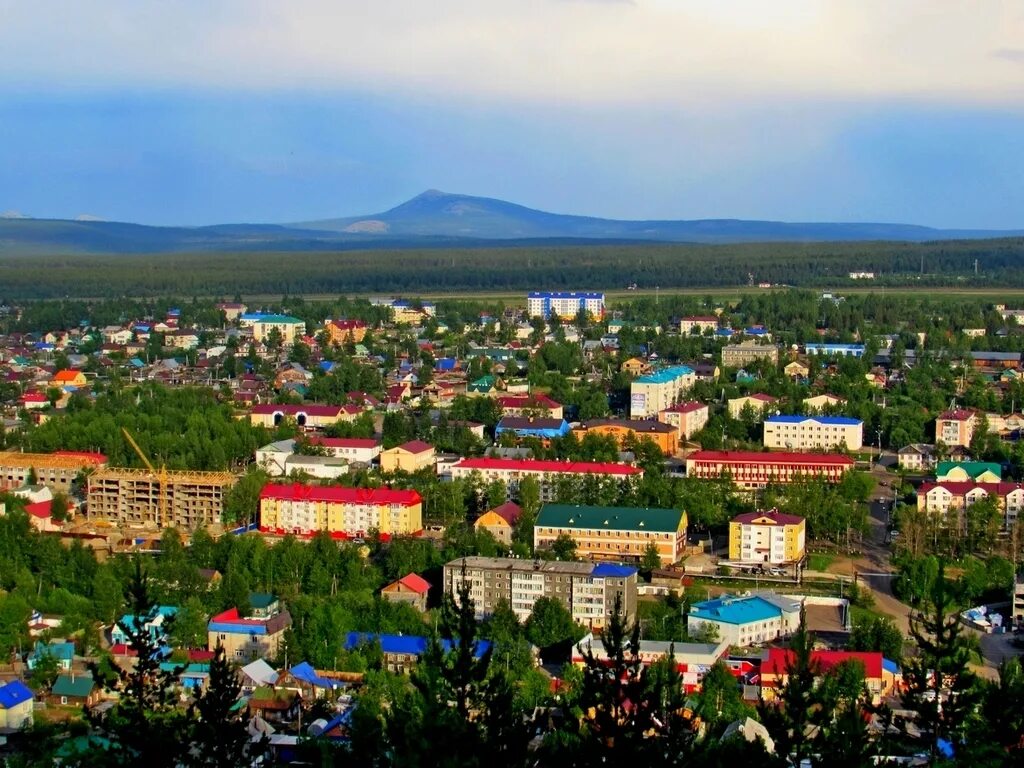 Алдан фото города Фото Алдан в лучах заката на фотохостинге Fotoload