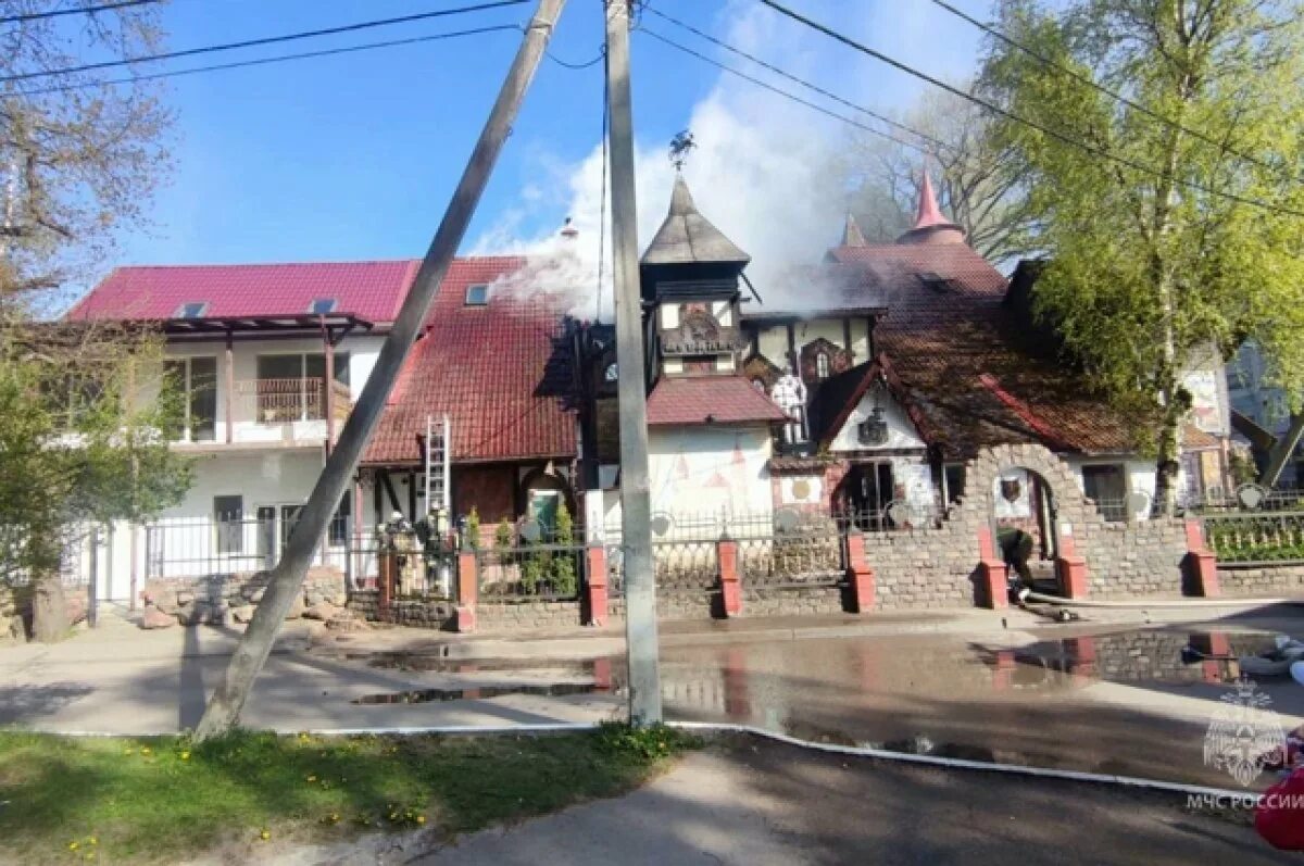Алданская фото калининград На улице Алданской в ресторане произошел пожар АиФ Калининград