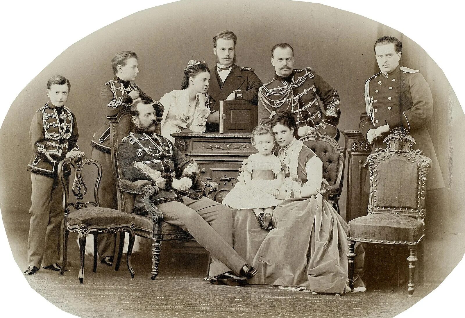 Александр 2 романов фото Файл:Александр II с семьёй. 1870-1873гг 1421055333 e1t3.jpg - Википедия