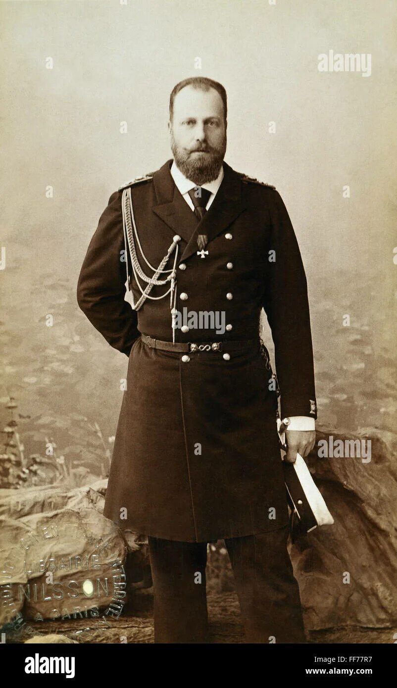 Александр 3 фото CZAR ALEXANDER III /nof Russia (1845-1894). Photograph, n.d Stock Photo - Alamy