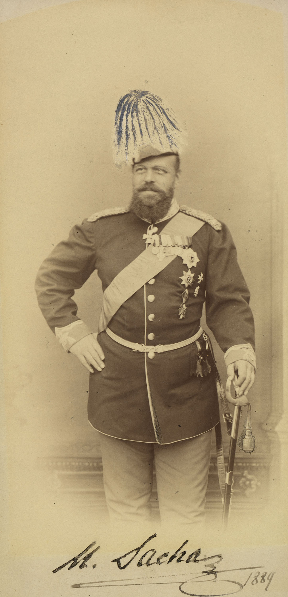 Александр iii фото Unknown Person - Alexander III, Emperor of Russia (1845-94)