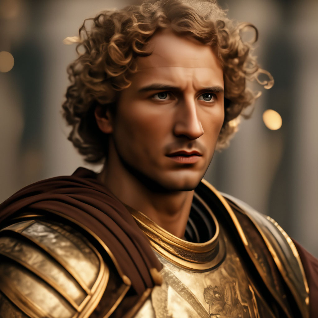 Александр великий фото "Alexander the Great" - image created in Shedevrum
