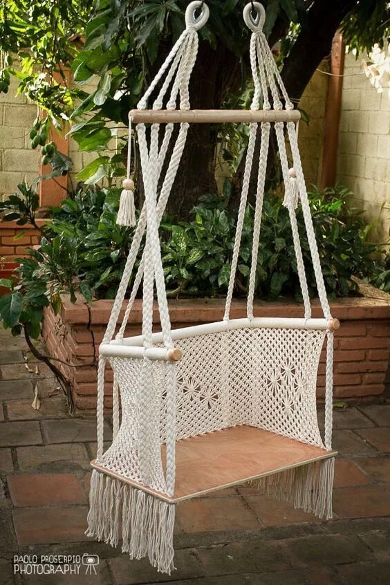 Качели макраме своими руками схема b86a2269bff54b10c0a66bdfd3bfb55e Macrame projects, Macrame design, Macrame diy