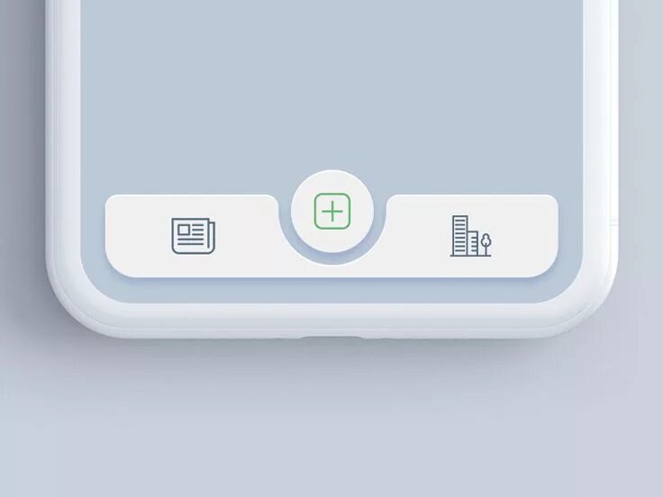 Качество в дизайне интерьера 3 Creative Concepts of Mobile Tab Bar Navigation - UX Planet App interface desig