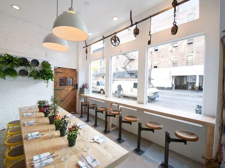 Кафе 5 фото The Best Vegan Restaurants in New York City Restaurant interior, Cafe interior, 
