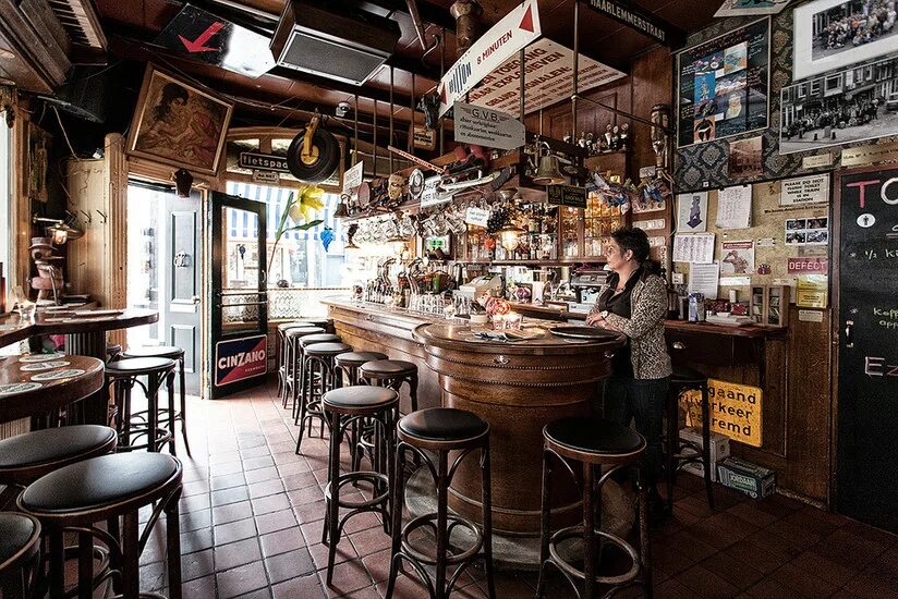 Кафе амстердама фото Café De Blauwe Druif Bars, Pubs & Clubs Amsterdam