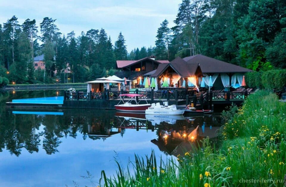 Кафе бар на пруду реутов фото Бизнес-ланч в Ресторане Chester Ferry в Москве