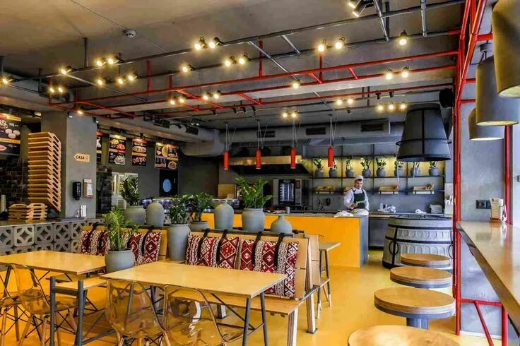 Кафе быстрого питания фото Кафе Yammino. Caucasian Grill Restaurantes, Locales comerciales, País de las mar