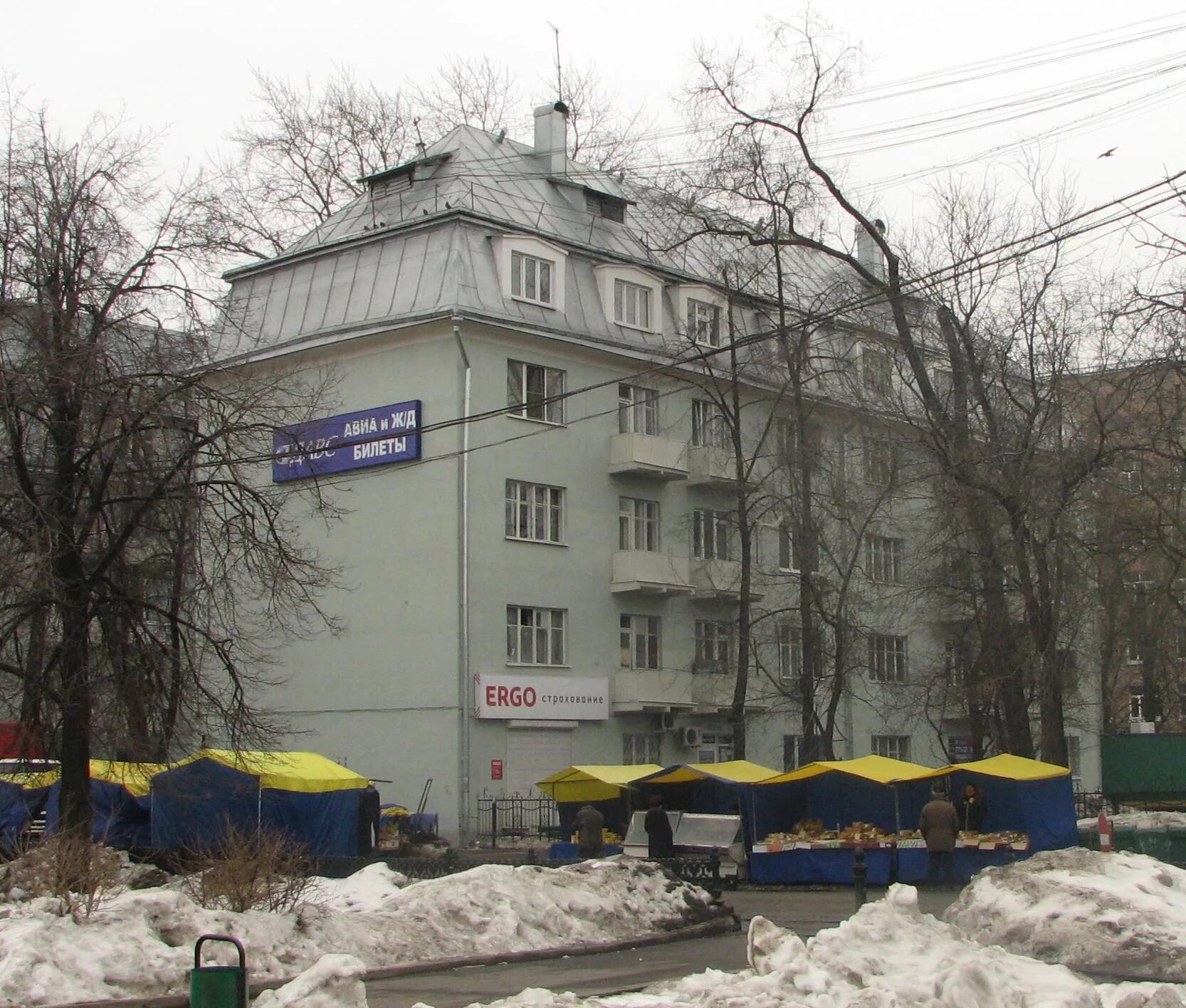 Кафе dodgy москва ананьевский переулок фото Ананьевский пер., 5 строение 9 - Москва многоквартирный жилой дом