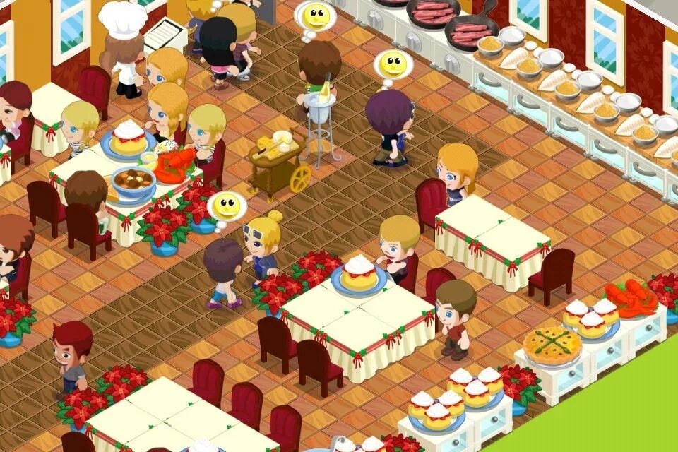 Кафе игра фото Restaurant Story Revue - Virtuell Worlds Land!