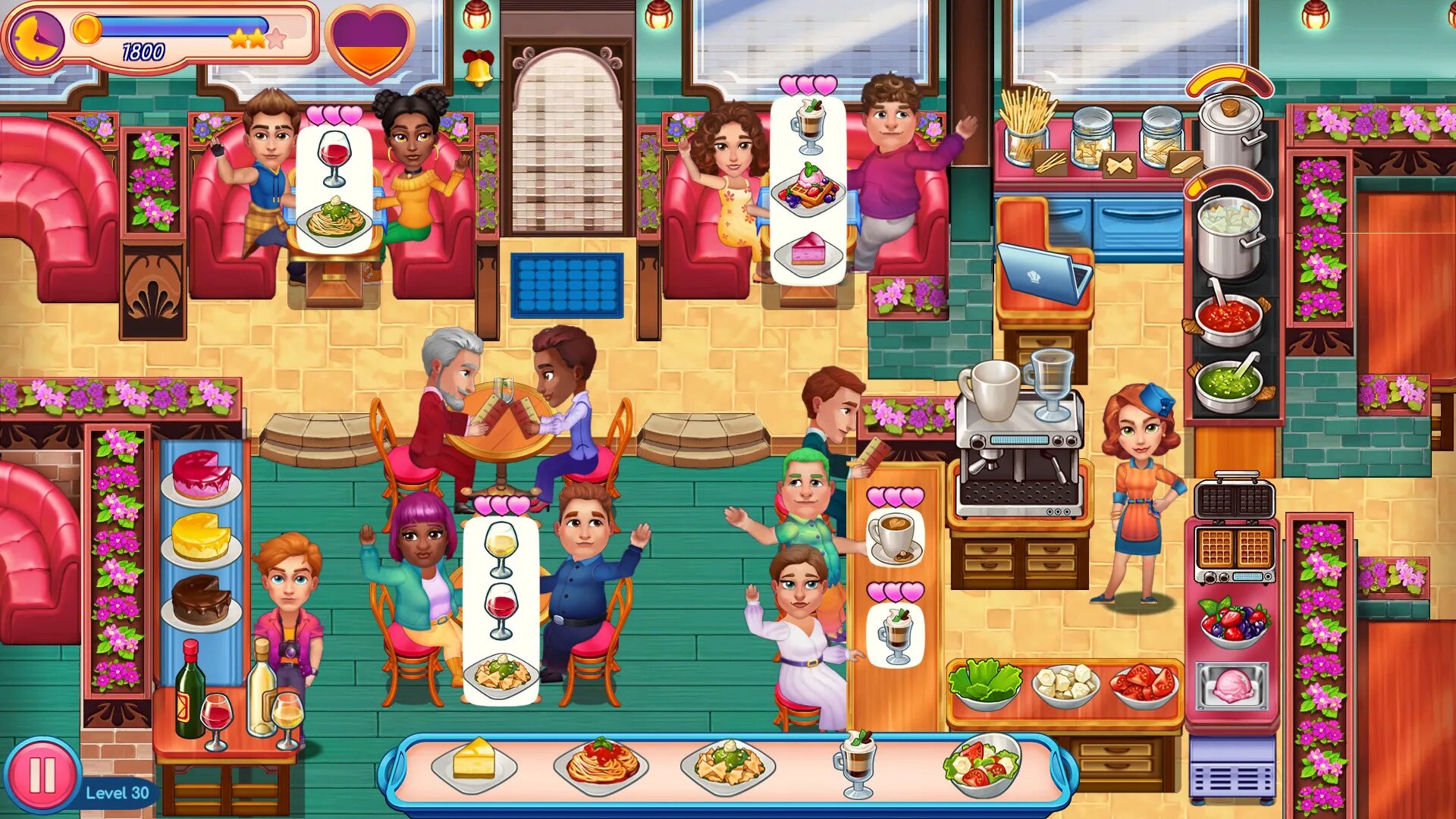 Кафе игра фото Купить Claire's Cruisin' Cafe (PC)