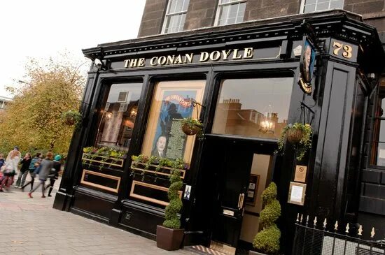 Кафе конан дойл первоуральск фото Просто паб. - отзыв о The Conan Doyle, Эдинбург, Великобритания - Tripadvisor