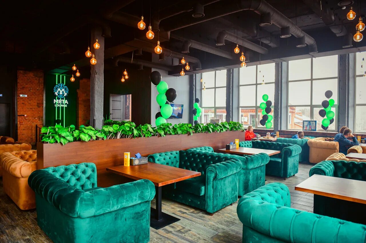 Кафе мята фото Myata Lounge, hookah bar, Москва, Краснобогатырская улица, 2, стр. 2 - Yandex Ma