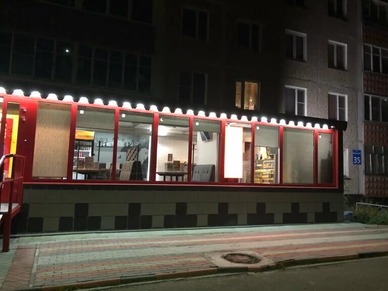 Кафе ул крупской с25 солнечногорск фото Lyubimyy gorod, cafe, Murmansk, Krupskoy Street, 35 - Yandex Maps