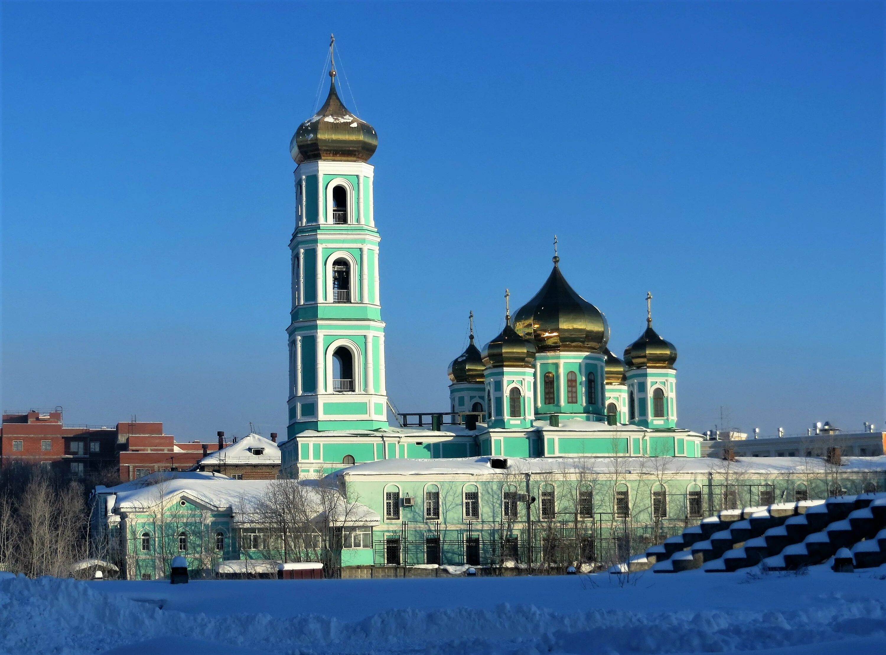 Кафедральный собор пермь фото Чувство городаСвято-Троицкий собор (Слудская церковь)
