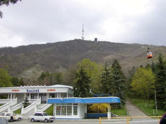 Канатка бул гагарина 1а пятигорск фото Пятигорск панорама кафе - Фото