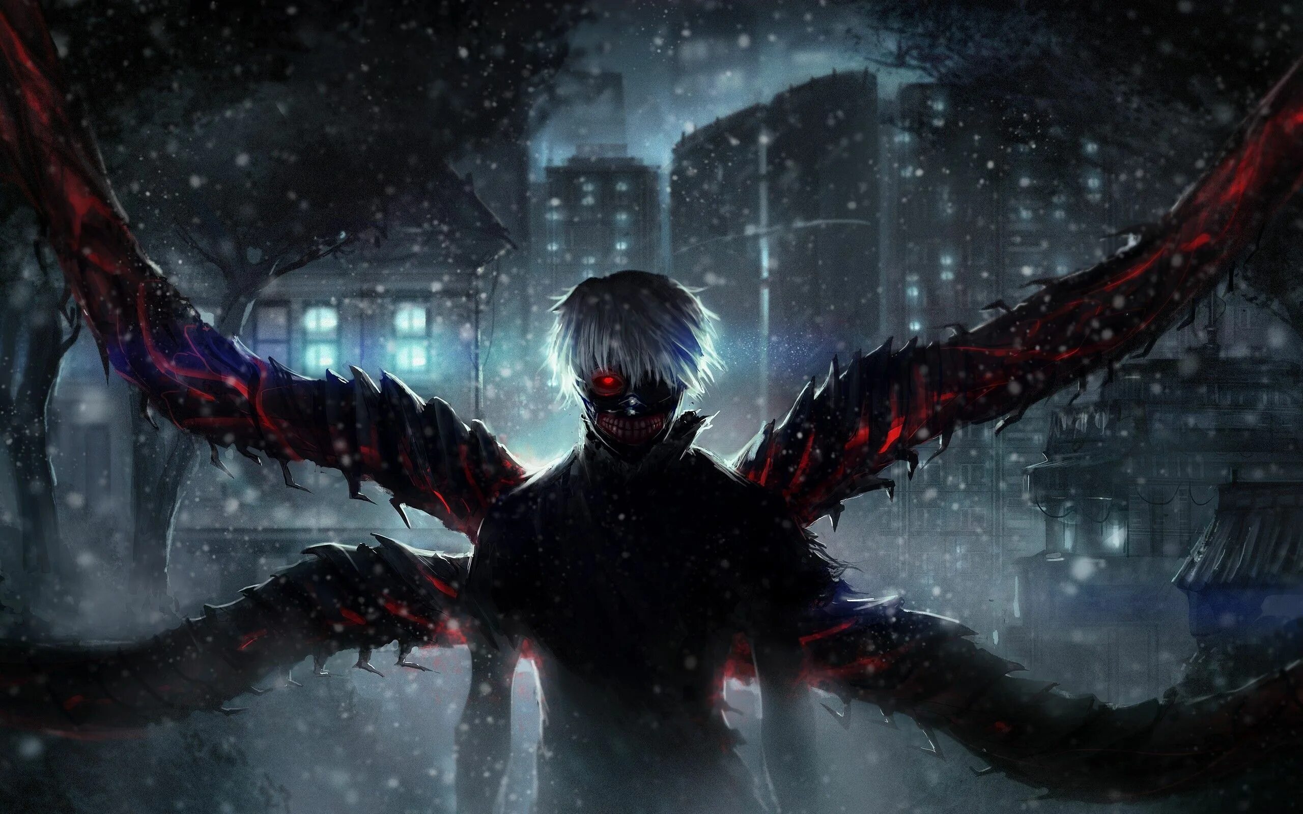 Канеки фото на обои Anime 2560x1600 Tokyo Ghoul Kaneki Ken mask Tokyo ghoul wallpapers, Tokyo ghoul,