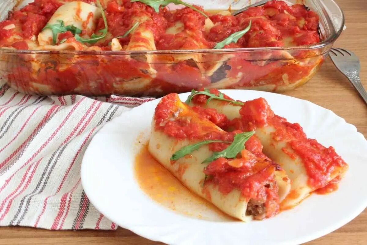 Каннеллони с фаршем рецепт с фото cooked cannelloni pasta + best buy price - Arad Branding