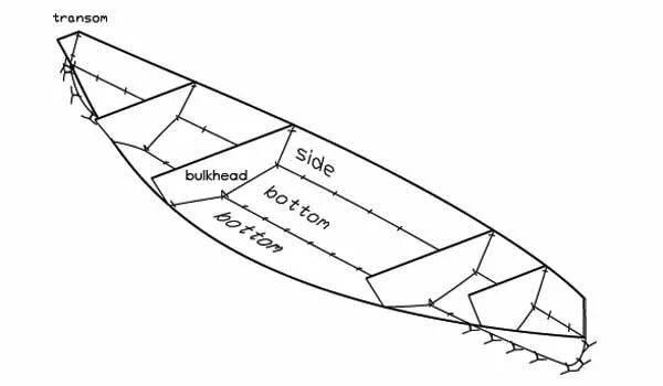 Каноэ своими руками чертежи выкройки Wood Duck 12 Recreational Kayak: A Beautiful, Ultra-light Kayak You Can Build fr