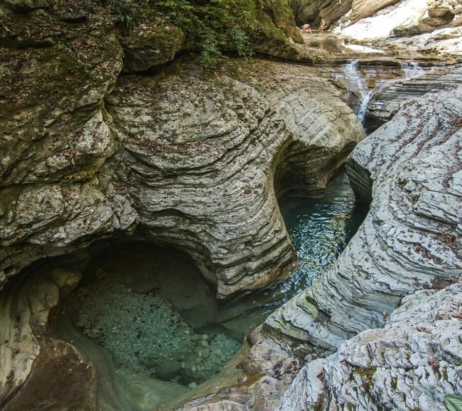Каньон бешенка краснодарский край фото Тур "Каньон реки Бешенки + отдых на море" на 12 часов от 4 500 ₽ за человека Экс