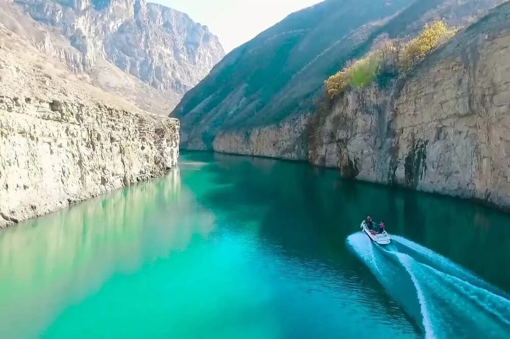 Каньон махачкала фото Чиркейское водохранилище - катание на катере.Смотровая в п. Дубки откуда открыва
