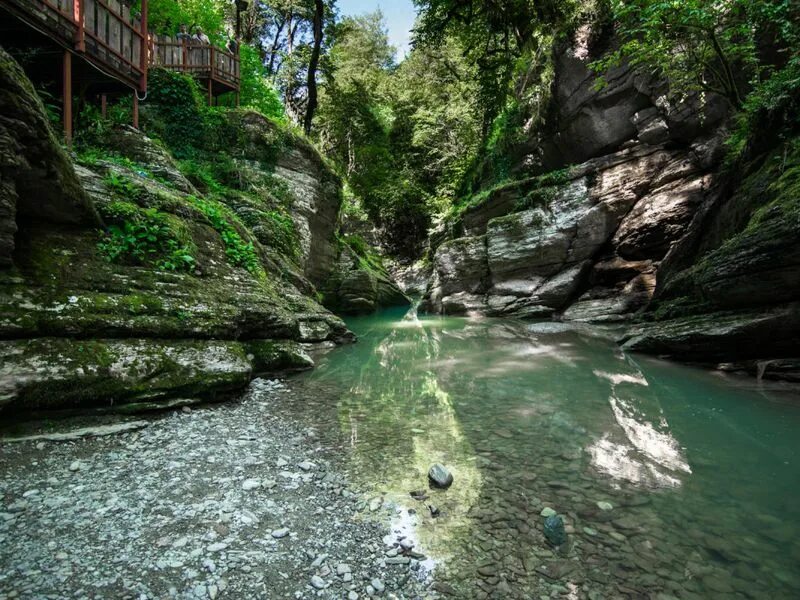 Каньон псахо краснодарский край сочи фото Экскурсия "Мини-поход в каньоны реки Псахо", Адлер - 5 отзывов, цена 9000 ₽