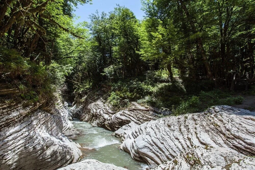 Каньон псахо краснодарский край сочи фото Каньон Псахо: фото, описание, как добраться
