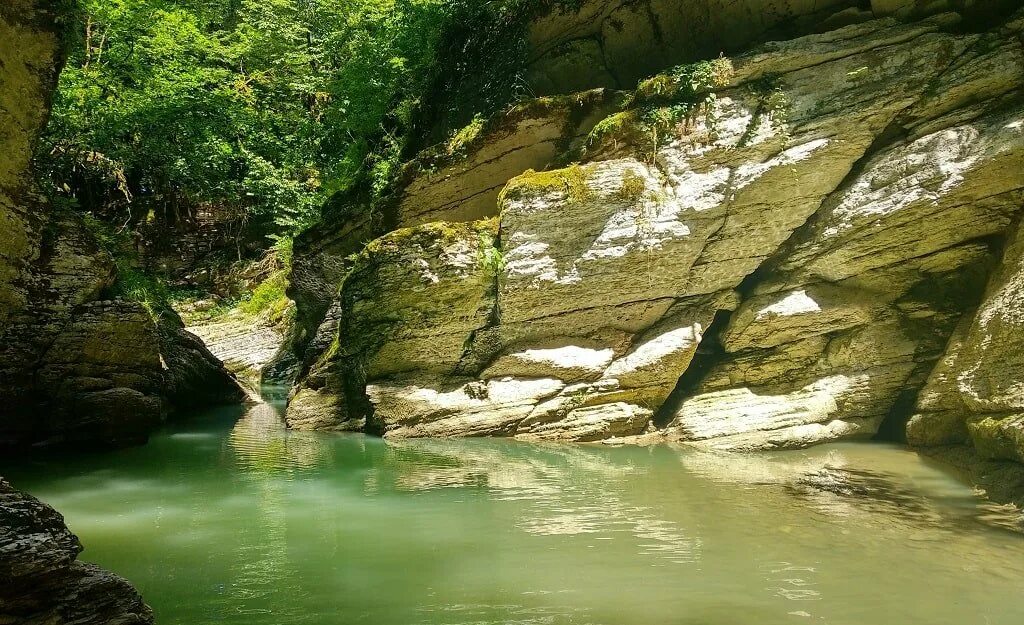 Каньон псахо краснодарский край сочи фото Каньон реки Псахо в Адлере (Сочи) фото и отзывы