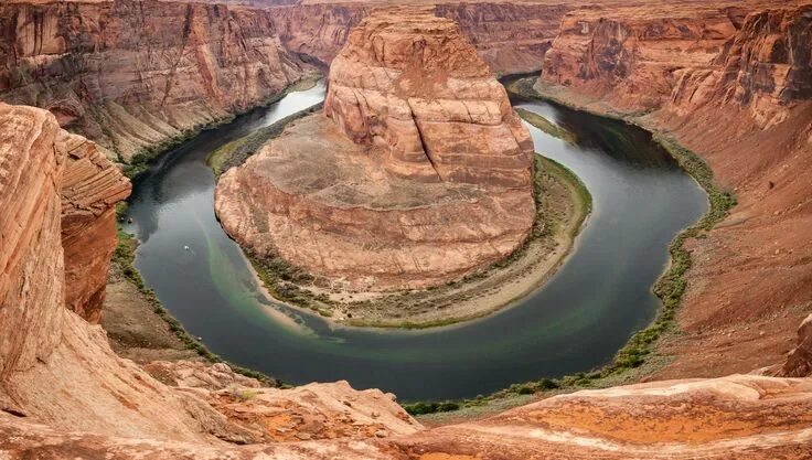 Каньон реки колорадо фото Horseshoe Bend and Antelope Canyon from Las Vegas Tour or Self Drives family tri